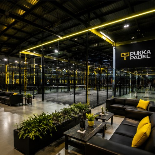 Pukka Padel club interior